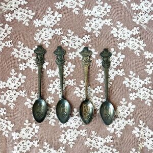 set of vintage 4 rolex bucherer watches lucerne spoons b 100 12